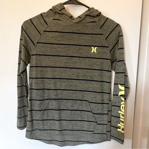 Hurley boys hooded long sleeve tee